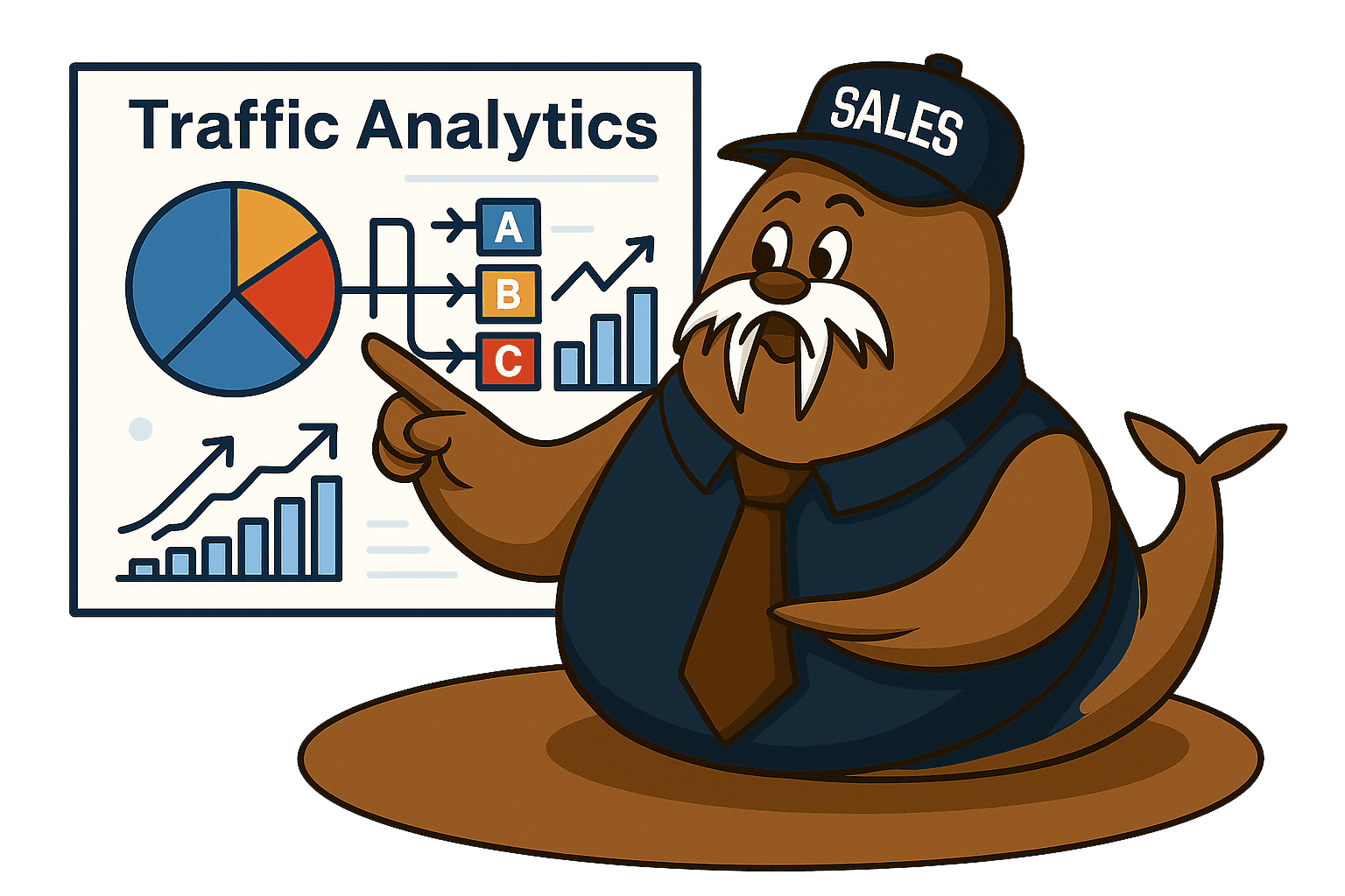 Walrus presenting traffic analytics